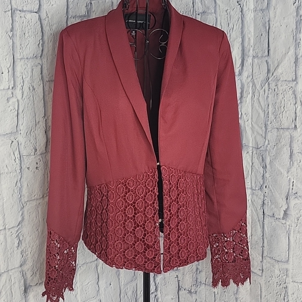 JEALOUS‎ TOMATO Crochet Lightweight Jacket Medium